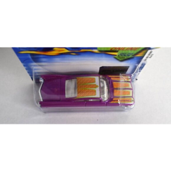 2002 Hot Wheels '59 Custom Cadillac Car First Editions #32 20/42 Purple 1:64 NEW - Picture 3 of 4